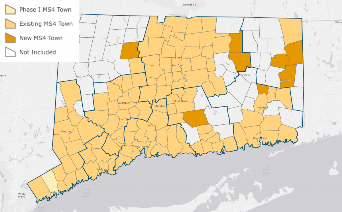 MS4 Municipalities & Institutions | CT NEMO Program