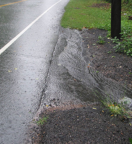 rain water runoff