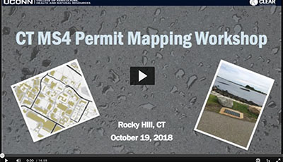 CT MS4 Permit Mapping Workshop Overview Presentation